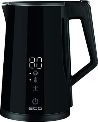 Elektrischer Wasserkocher ECG 1,7 Liter mit Thermometer