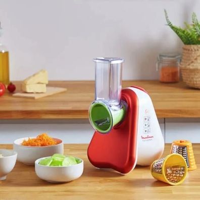 Kéchenmaschine Moulinex Fresh Express DJ755G Rot Weiß