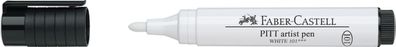 Faber Castell Tuschestift Pitt Artist Pen weiß