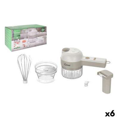 Mini-Häcksler Kiwi 200 ml, tragbar, weiß