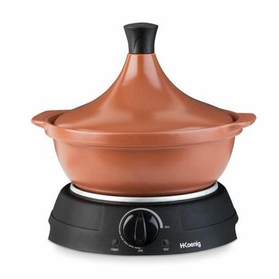 Elektrischer Tajine H. Koenig 3 Liter Tontopf