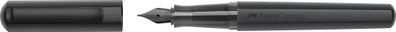 Faber Castell Füller Hexo schwarz matt Feder B