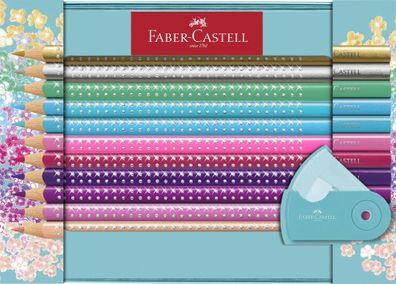 Faber Castell Buntstift Sparkle 3,8 mm Geschenkset