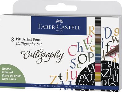 Faber Castell Tuschestift Pitt Artist Pen C 8er Standard