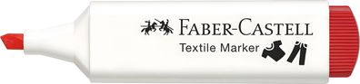 Faber Castell Textilmarker rot