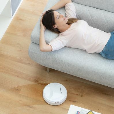 Roboterstaubsauger InnovaGoods Weiß 360Â° Rotation