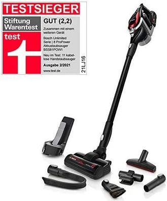 Kabelloser Staubsauger Bosch BSS81POW1 mit 18V Lithium-Ionen Akku
