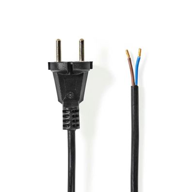 Kabel Nedis 7 m schwarz H05VV-F
