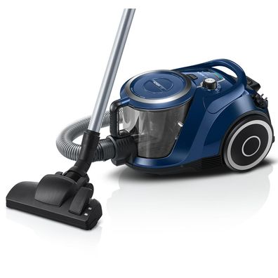 Zylinderstaubsauger Bosch Serie 6 BGC41X36, schwarz und blau