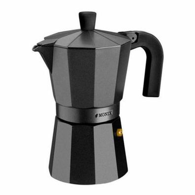 Italienische Kaffeemaschine Monix Aluminium 12 Tassen