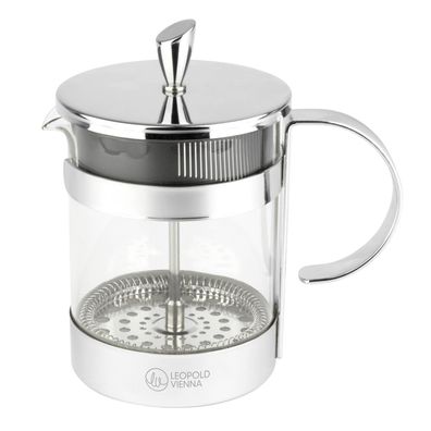 Kaffeemaschine Leopold Vienna Luxe 600ml Silber
