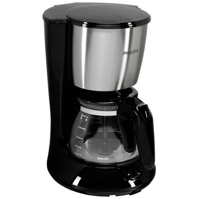 Filterkaffeemaschine Philips Daily Collection HD7462/20, Schwarz und Edelstahl