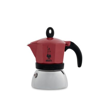 Mokkakanne Bialetti Moka Induction Rot