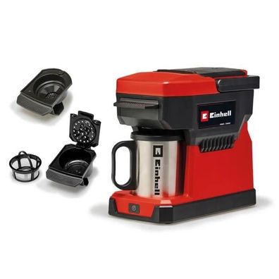 Kaffeemaschine Einhell TE-CF 18 Li-Solo kabellos rot