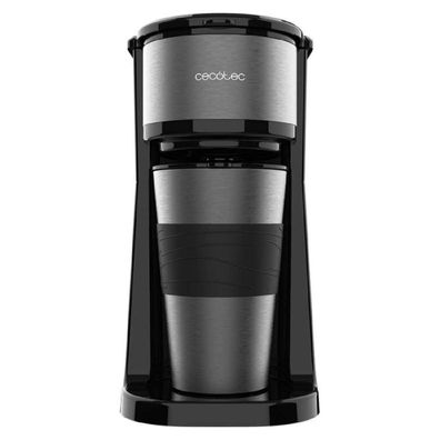 Kaffeemaschine Cecotec Coffee 66 Drop & Go schwarz und Edelstahl
