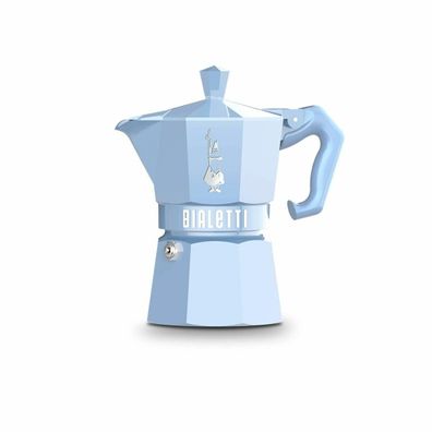 Kaffeemaschine Bialetti Moka Exclusive blau pastel