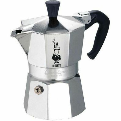 Kaffeemaschine Bialetti Moka Express 3 Tassen Aluminium