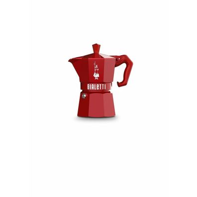 Kaffeemaschine Bialetti Moka Exclusive Rot 3 Tassen