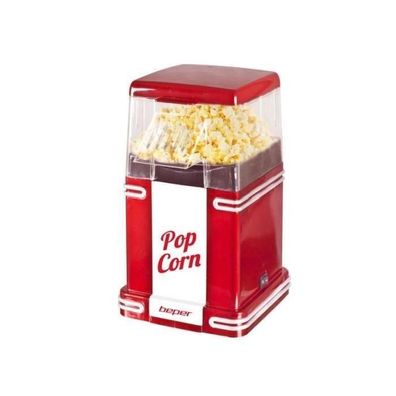 Popcornmaschine Beper 90.590Y rot, Heißluftsystem