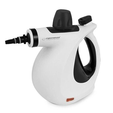 Dampfreiniger Esperanza 900 W schwarz-weiß