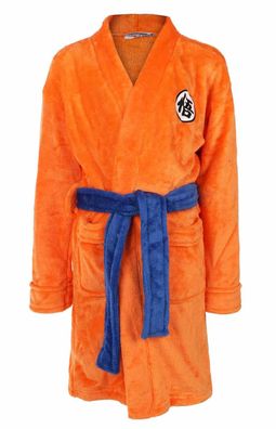 Son Goku Kinderbademantel mit GO Schriftzeichen | Größen: 130, 150