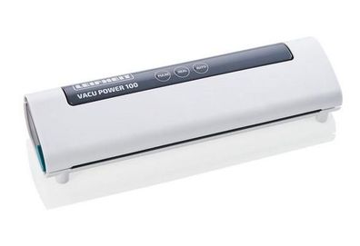Vakuumiergerät Leifheit Vacu Power 100, schwarz/térkis/weiß