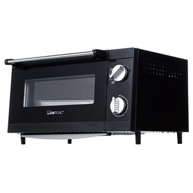 Mini Backofen Clatronic MPO 3520, 12 Liter, Schwarz