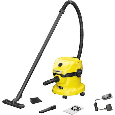 Staubsauger Kärcher WD 2-18 V-12/18 kabellos, 12 Liter