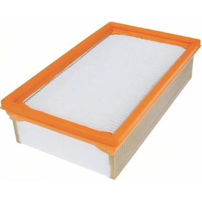Flacher Filter Bosch fér professionelle Staubsauger, orange