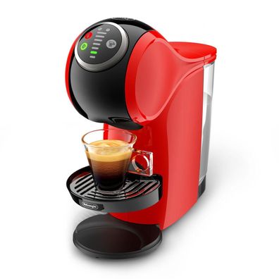 Kapselkaffeemaschine DeLonghi Genio Plus EDG315.R Rot Schwarz