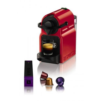 Kapselkaffeemaschine Krups Nespresso Inissia Rot