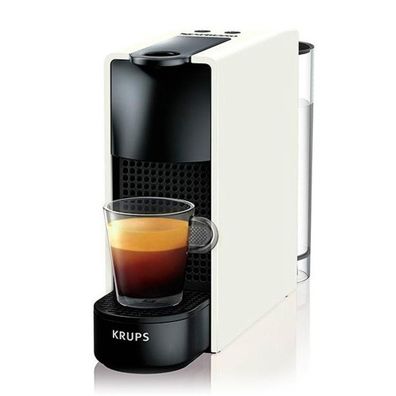 Kapselkaffeemaschine Krups Nespresso Essenza Mini Weiß