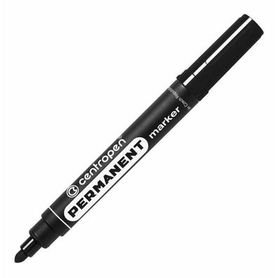 Centropen Permanentmarker 2,5mm Schwarz