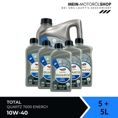 Total Quartz 7000 Energy 10W-40 5 + 5 Liter