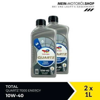 Total Quartz 7000 Energy 10W-40 2x1 Liter