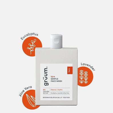 Gruum Kyra Sanftes Gesichtsreinigungsprodukt 120 ml / 4,0 fl oz