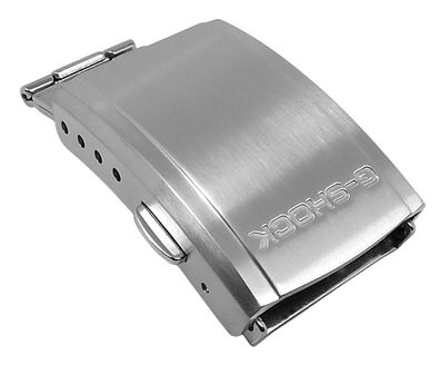 Casio G-Shock 1 x Schließe silberfarben Edelstahl GST-B400D-1A