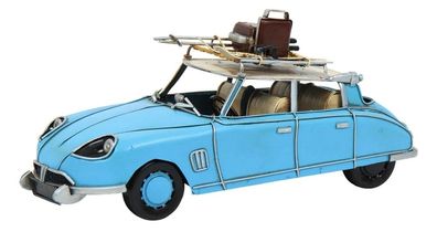 Blechauto Nostalgie Modellauto Oldtimer Marke Citroen DS 19 Dachgepäck L 31 cm