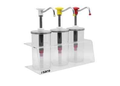 Saro SARO Dosierdispenser Modell PLX-R-BK-1650ml
