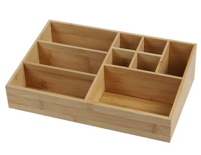 Bambou&Co. Bambus Organizer Sortierer Aufbewahrungsbox 31303