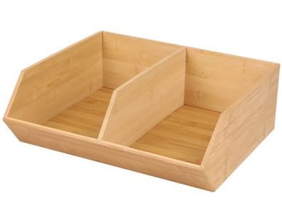 Bambou & Co Tisch-Organizer Bambus Esstisch Aufbewahrungsbox 31315