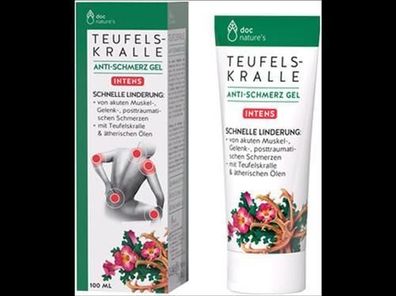 doc phytolabor doc nature’s Teufelskralle Anti-Schmerz Gel Intens 100ml