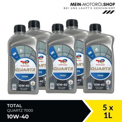 Total Quartz 7000 10W-40 5x1 Liter