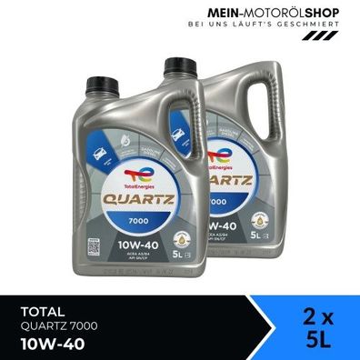 Total Quartz 7000 10W-40 2x5 Liter