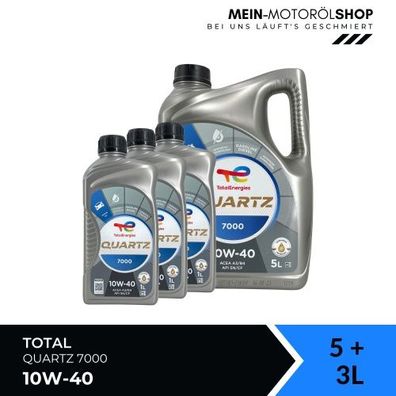 Total Quartz 7000 10W-40 5 + 3 Liter