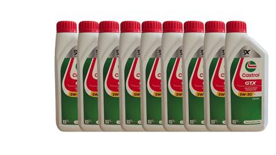 Castrol GTX 5W-30 C4 9x1 Liter RN 0720 MB 226.51 Motoröl