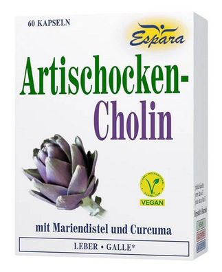 Artischocken-Cholin Kapseln 60 Kps