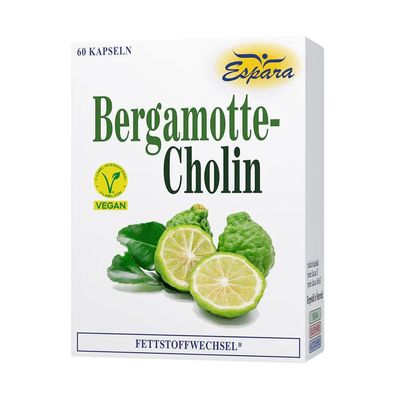 Bergamotte-Cholin Kapseln 60 Kps
