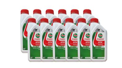Castrol GTX 10W-40 A3/ B3 MB-229.1 VW 501 01/ 505 00 12x1 Liter Motoröl