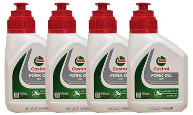 Castrol Fork Oil 10 W 4x0,5 Liter